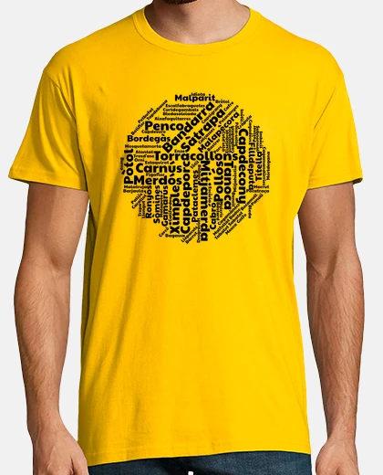 Tee-shirt insultes en catalan