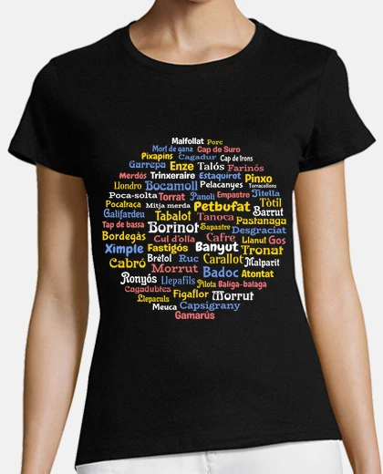 Playera Insultos en Catalán Insults en Català