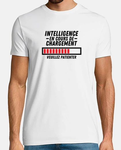 Tee-shirt Intelligence en cours de chargement
