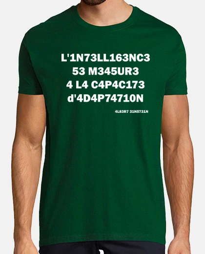 T-shirt intelligenza