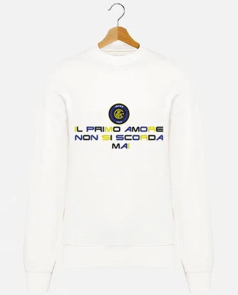Felpa inter bianca store