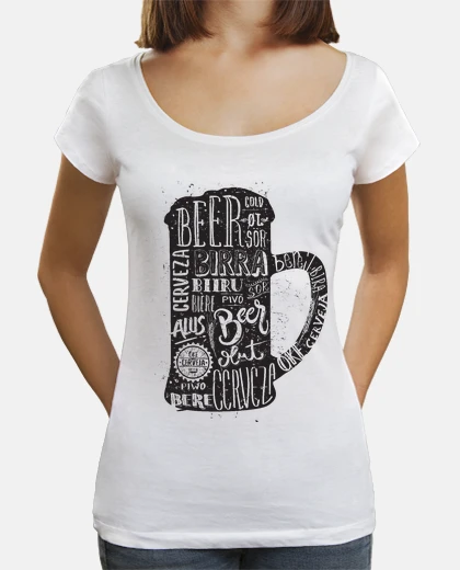 T-shirt internazionale della birra