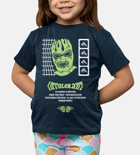Kids intolerant streetwear