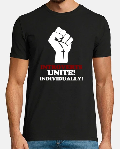 T-shirt introversi unitevi