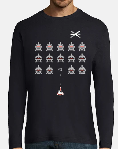 T-shirt invaders galactica
