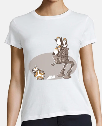 Tee-shirt invasion des porgs
