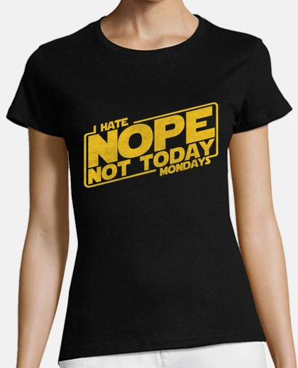 T-shirt io hate il lunedì