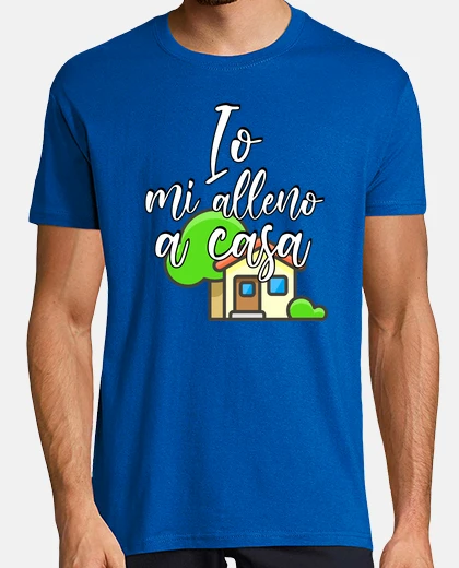 T-shirt io mi alleno a casa