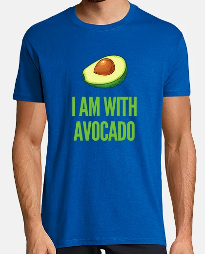 T-shirt io sono con l39avocado divertente hallo