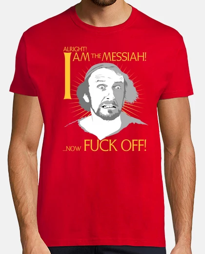 T-shirt io sono il messia! (la vita di brian)