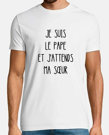 T-shirt io sono il papa