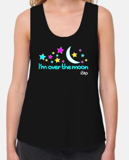 T-shirt io sono over la moon