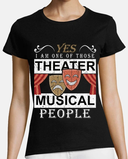 T-shirt io sono una di queste persone del teatr