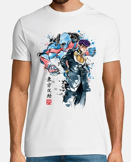T-shirt ione di rat e rigenera water colore wat
