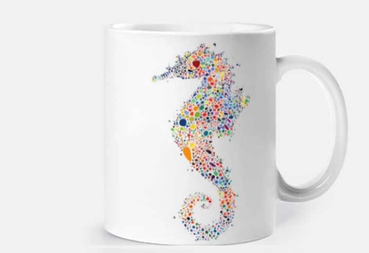 Tazza ippocampo