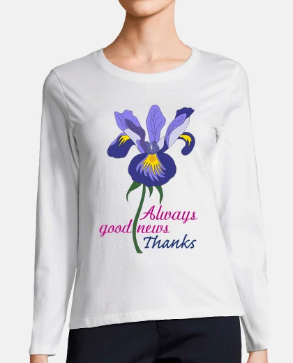 Tee-shirt iris good nouvelles