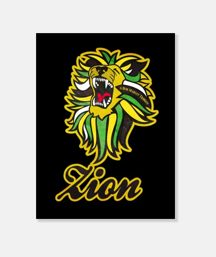 Lienzo Iron Lion Zion