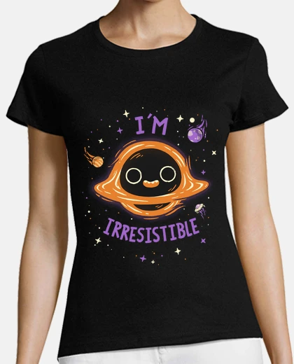 Tee-shirt irrésistible espace de trou noir mignon