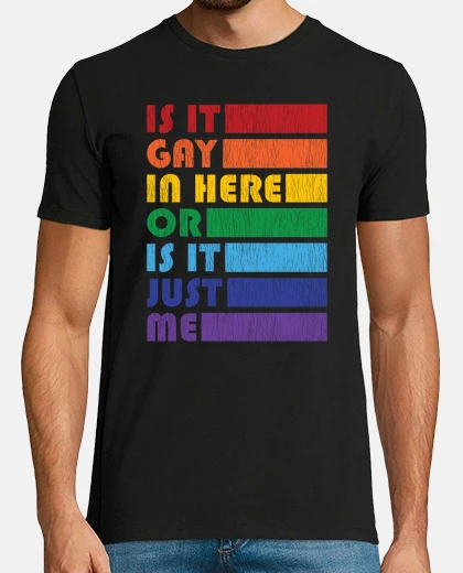 T-shirt Is It Gay In Here Gender LGBTQ LGBT Pride Gifts