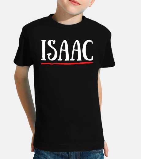 Abbigliamento isaac nome linea rossa