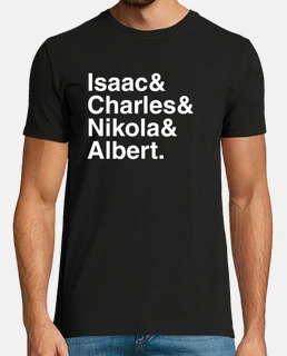 isaac & charles & nikola & albert.