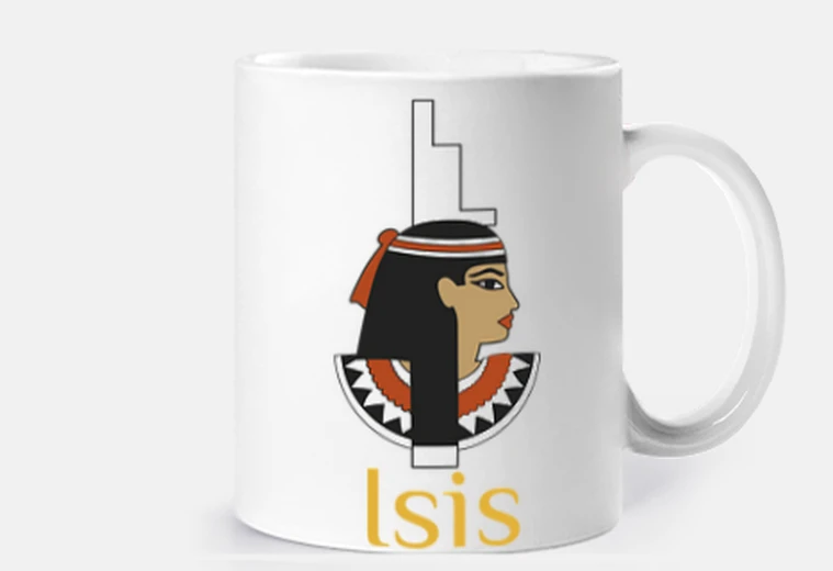 Cup isis - goddess of the universe