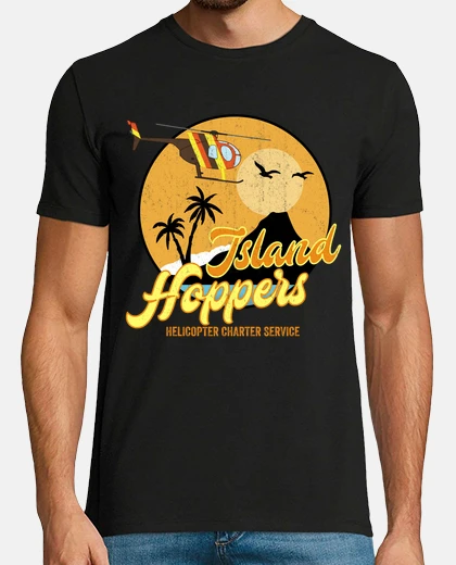 T-shirt island hoppers helicopter charter servi