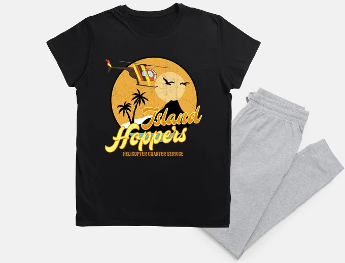 Pyjama island hoppers helicopter charter servi