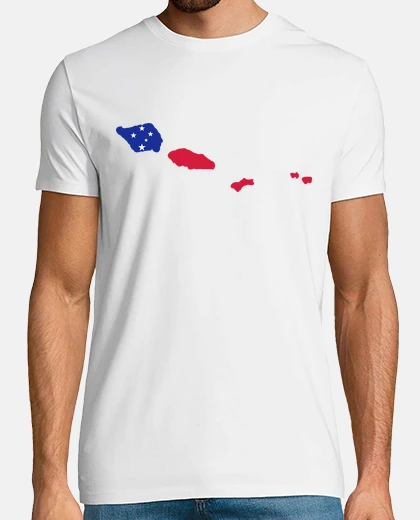 Camiseta islas samoa indicador de la correspondencia