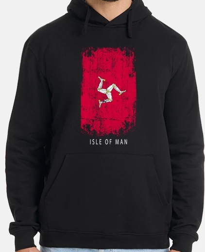 Sudadera isle of man country flag souvenir