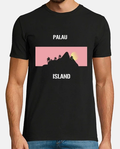 T-shirt isola di palau