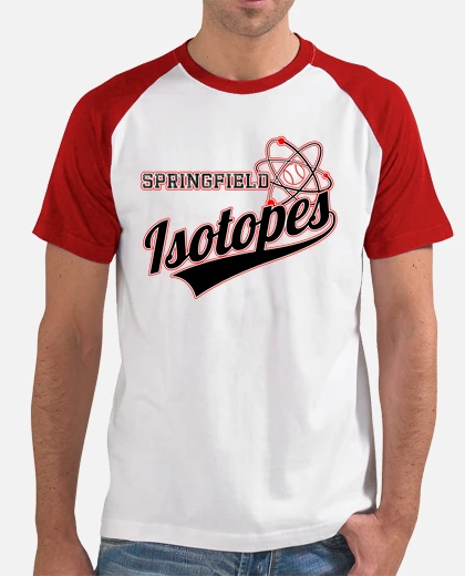 Camiseta Springfield Para Hombre Manga Corta Con Bordado De Árbol