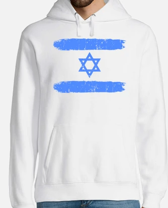 Israel flag hoodie tostadora