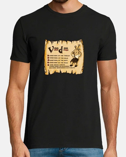 T-shirt istruzioni pupazzo voodoo