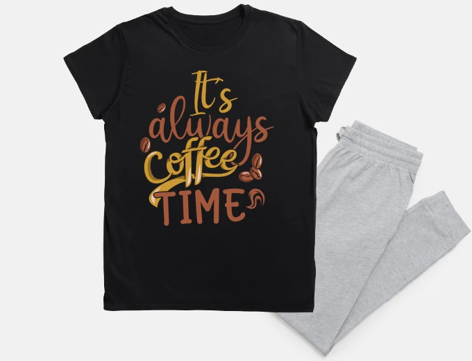Pajama It is always coffee time