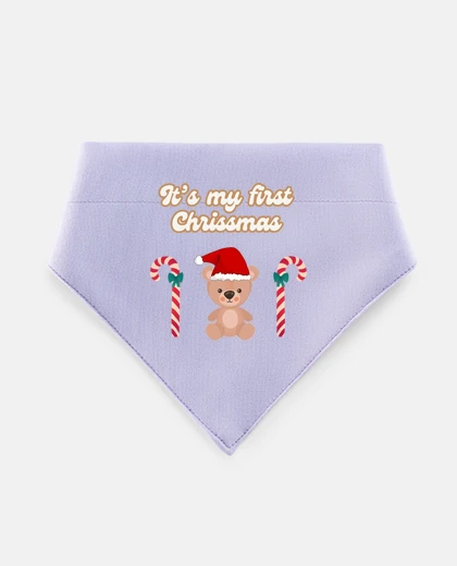Mascotas It s my first chrissmas baby candy cane