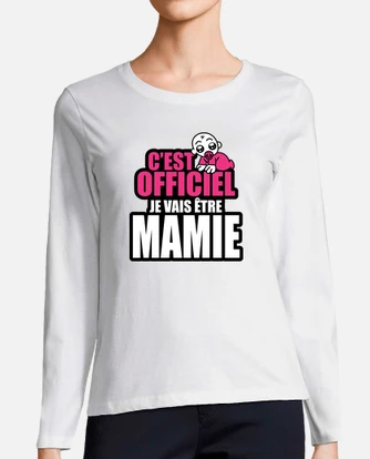 Tee shirt je discount vais etre mamie