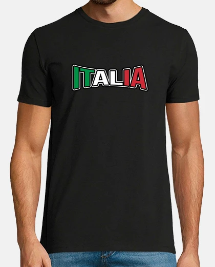 T-shirt italia sport calcio calcio