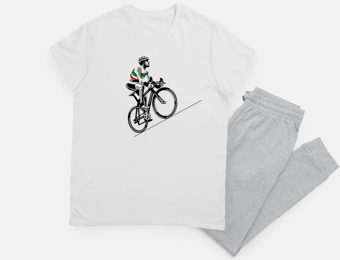 Pyjama italian cyclist