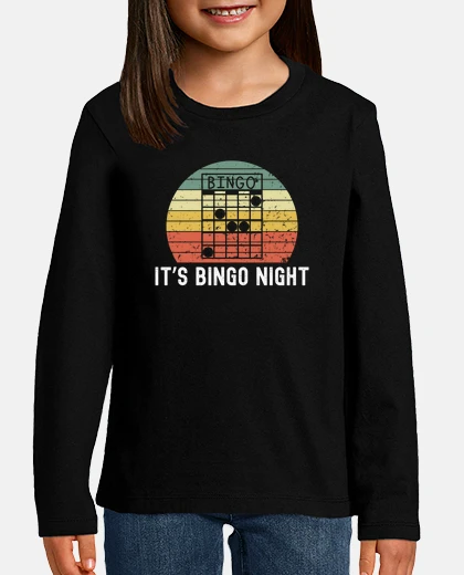 Kids Its Bingo night funny bingo player
