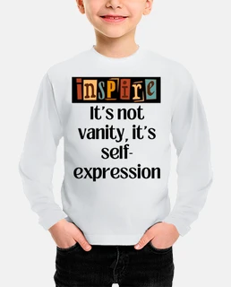 Its not vanity its self expression