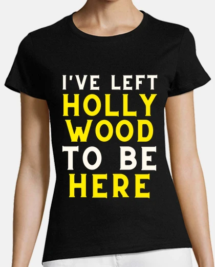 Playera ive left hollywood to be here