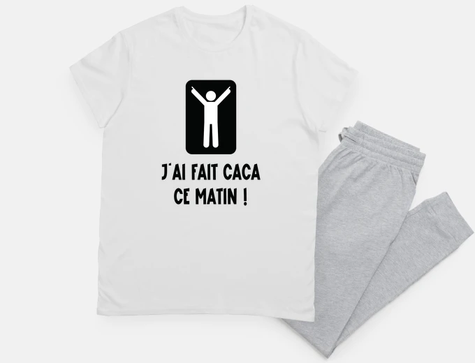Pyjama j ai fait caca ce matin