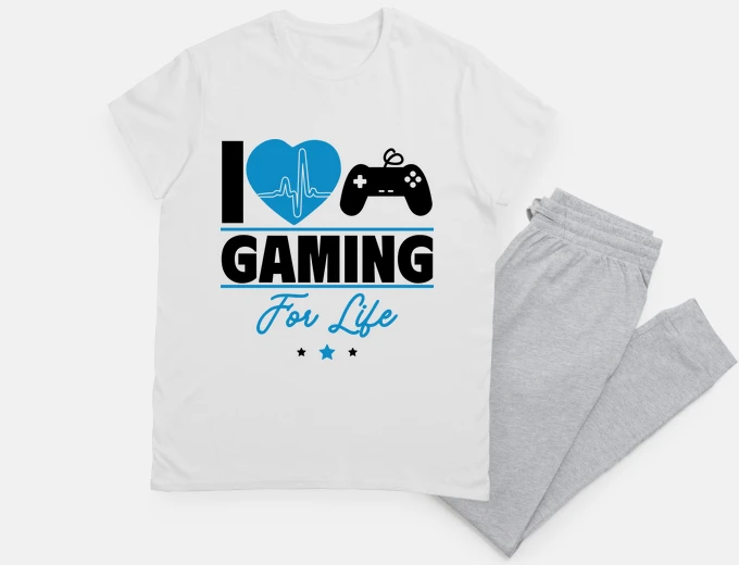 Pyjama J aime le gaming pour la vie