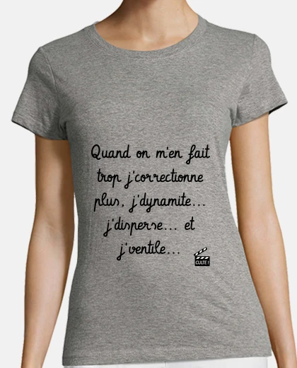 Tee-shirt j dynamite j disperse j ventile - Culte