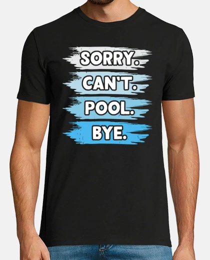 Tee-shirt j peux pas j ai piscine