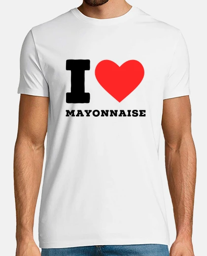 Tee-shirt j39adore la mayonnaise