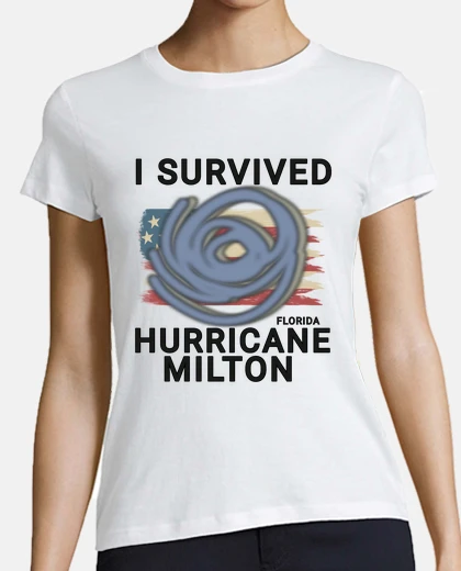 Tee-shirt j39ai survécu à l39ouragan Milton en di