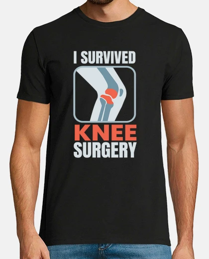 Tee-shirt j39ai survécu à une opération du genou
