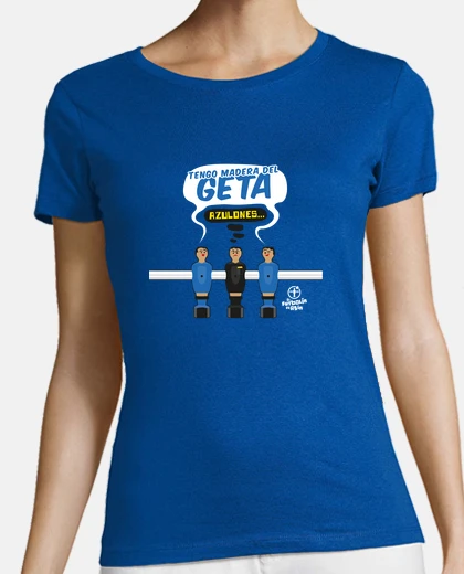 Tee-shirt j&#39;ai un logo blanc en bois geta